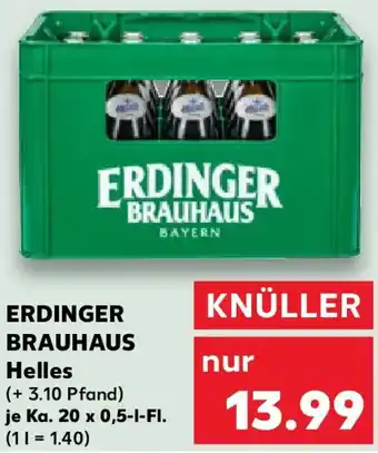 Kaufland ERDINGER BRAUHAUS Helles Angebot