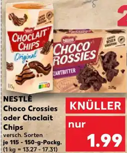 Kaufland NESTLÉ Choco Crossies oder Choclait Chips Angebot
