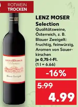 Kaufland LENZ MOSER Selection Angebot