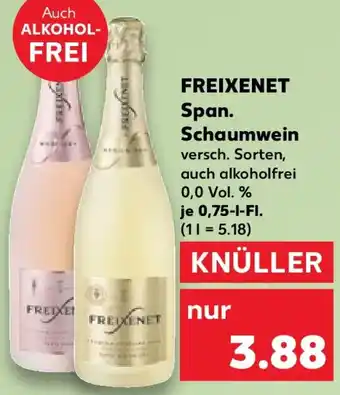 Kaufland FREIXENET Span. Schaumwein Angebot