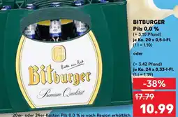 Kaufland BITBURGER Pils 0.0 % Angebot
