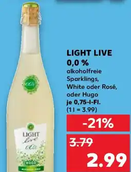 Kaufland LIGHT LIVE 0,0% Angebot