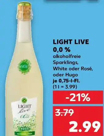 Kaufland LIGHT LIVE 0,0% Angebot