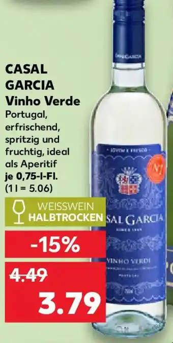 Kaufland CASAL GARCIA Vinho Verde Angebot