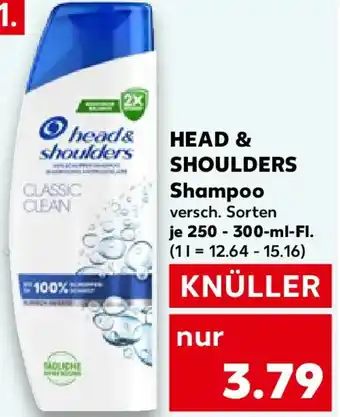 Kaufland HEAD & SHOULDERS Shampoo Angebot