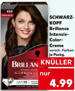 Kaufland SCHWARZKOPF Brillance Intensiv Color Creme Angebot