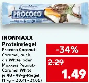 Kaufland IRONMAXX Proteinriegel Angebot