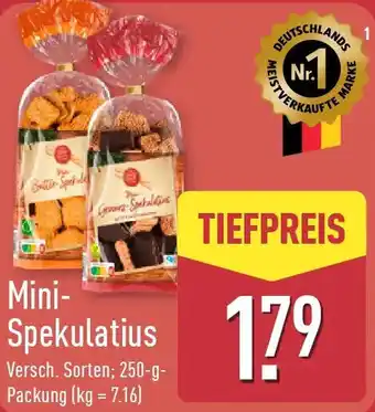Aldi Nord Mini Spekulatius Angebot