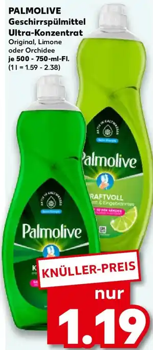 Kaufland PALMOLIVE Geschirrspülmittel Ultra-Konzentrat Angebot