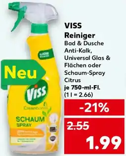 Kaufland VISS Reiniger Angebot