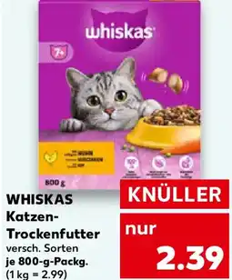 Kaufland WHISKAS Katzen Trockenfutter Angebot