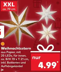 Kaufland Weihnachtsstern Angebot