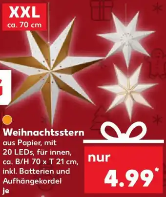 Kaufland Weihnachtsstern Angebot