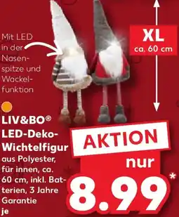 Kaufland LIV&BO LED-Deko Wichtelfigur Angebot