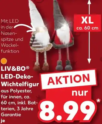 Kaufland LIV&BO LED-Deko Wichtelfigur Angebot