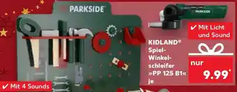 Kaufland KIDLAND Spiel Winkelschleifer Angebot