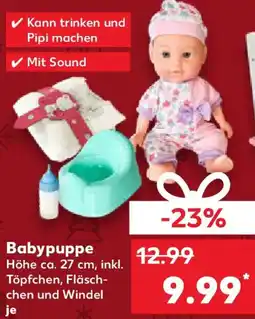 Kaufland Babypuppe Angebot