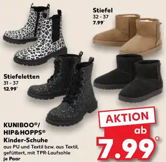 Kaufland KUNIBOO/ HIP&HOPPS Kinder-Schuhe Angebot
