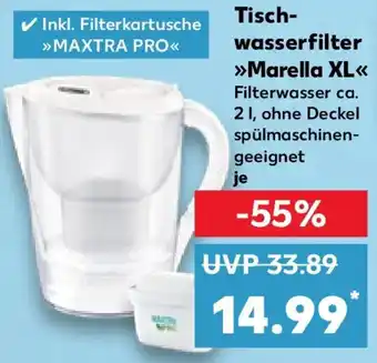 Kaufland Tischwasserfilter Marella XL Angebot