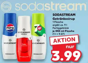 Kaufland SODASTREAM Getränkesirup Angebot