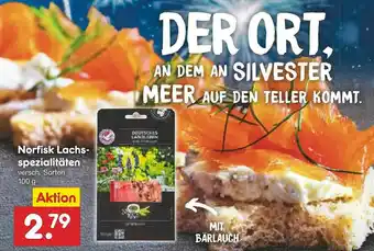 Netto Marken-Discount Norfisk Lachsspezialitäten Angebot