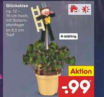 Netto Marken-Discount Glücksklee Angebot