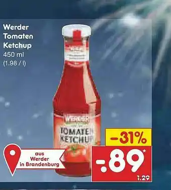 Netto Marken-Discount Werder Tomaten Ketchup Angebot