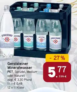 Dornseifer Gerolsteiner Mineralwasser Angebot