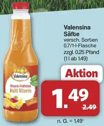 Famila Nord West Valensina Säfte Angebot