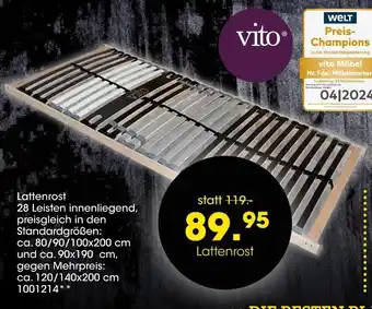 Möbel Martin Vito lattenrost Angebot