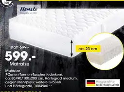Möbel Martin Hemafa matratze Angebot