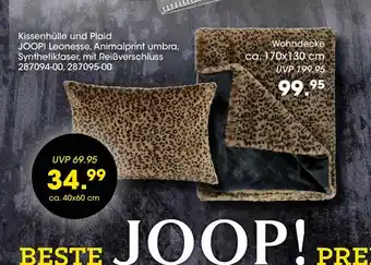 Möbel Martin Joop! kissenhülle und plaid leonesse Angebot