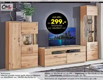 Möbel Martin Chili wohnwand Angebot