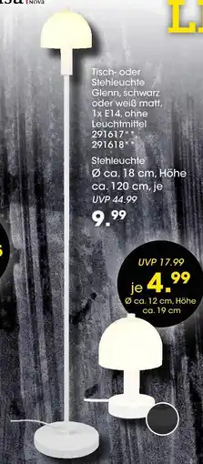 Möbel Martin Casa nova stehleuchte glenn Angebot