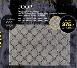 Möbel Martin Joop! webteppich cornflower ca. 140x200 cm Angebot