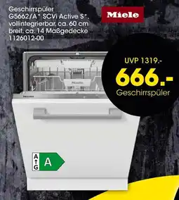 Möbel Martin Miele geschirrspüler g5662/a scvi active s Angebot