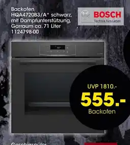 Möbel Martin Bosch backofen hqa4720b3/a Angebot