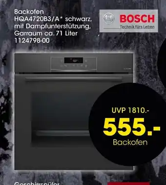 Möbel Martin Bosch backofen hqa4720b3/a Angebot