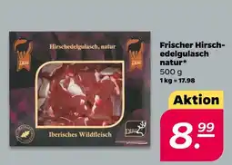 NETTO Dibl frischer hirschedelgulasch natur Angebot