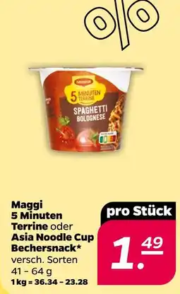 NETTO Maggi 5 minuten terrine Angebot