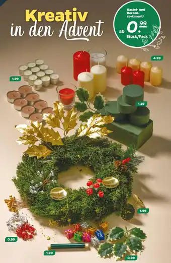 NETTO Bastel- und kerzen-sortiment Angebot