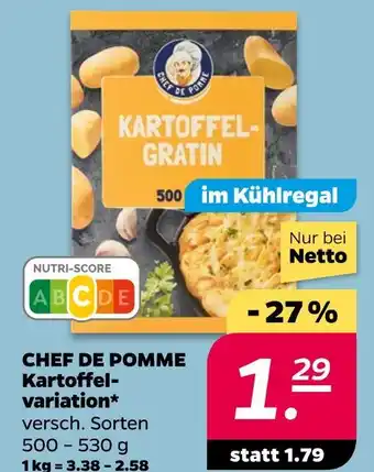 NETTO Chef de pomme kartoffel-gratin Angebot
