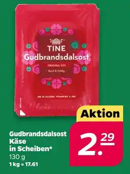 NETTO Tine gudbrandsdalsost Angebot