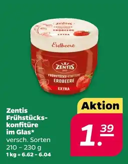NETTO Zentis frühstücks-konfitüre erdbeere Angebot