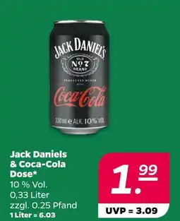 NETTO Jack daniels jack daniels & coca-cola dose Angebot
