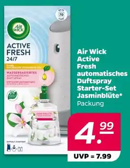 NETTO Air wick active fresh automatisches duftspray starter-set jasminblüte Angebot