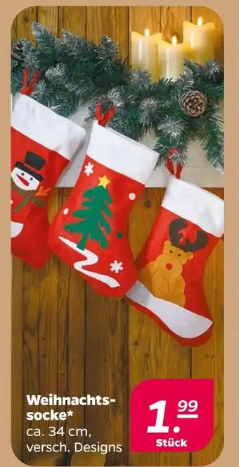 NETTO Weihnachtssocke Angebot