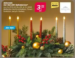 NETTO Dekorado led-spitzkerzen Angebot