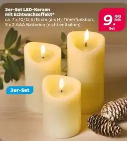 NETTO Led-kerzen mit echtwachseffekt Angebot