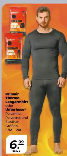 NETTO Primair thermo langarmshirt Angebot